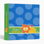 Cartoon Lion Fun Kids Custom Binder