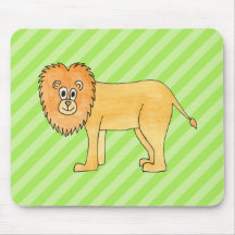 Cartoon Lion. Mouse Pad