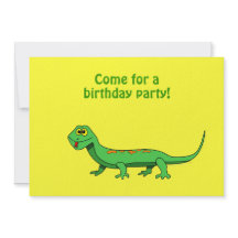 Cartoon Lizard Tongue