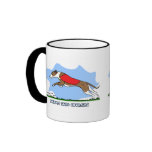 Cartoon Lure Coursing Whippet Coffee Mugs