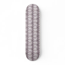 Cartoon Mauve Gift Bows Skateboard Deck