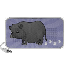 Cartoon Miniature Pig Mp3 Speakers