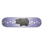 Cartoon Miniature Pig Skateboard