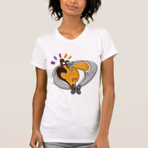 Cartoon Modern Man Tee Shirt