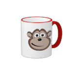 Cartoon Monkey Face Mug