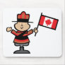 Cartoon Mountie Mousepads
