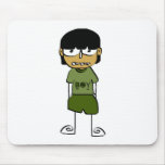 cartoon mouse mat