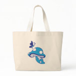 Cartoon Mushroom & Butterfly Bag