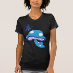 Cartoon Mushroom & Butterfly Tee Shirts