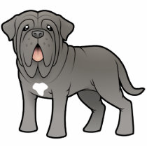 Cartoon Neapolitan Mastiff
