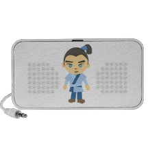 Cartoon Ninja Boy iPhone Speakers