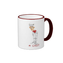 Cartoon of Chef with funny sayings Coffee Mug