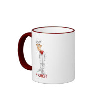 Cartoon of Chef with funny sayings Coffee Mug