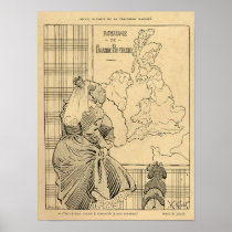 Cartoon of Queen Victoria from Le Rire