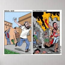 Cartoon of what really happens poster