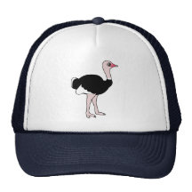 Cartoon Ostrich Mesh Hats