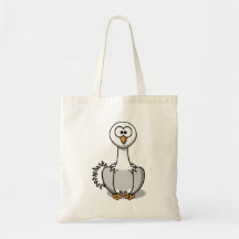 Cartoon Ostrich Tote Bag