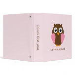 Cartoon Owl Baby Photo Binder {pink}