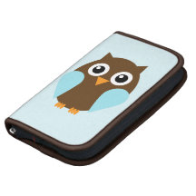 Cartoon Owl {blue} Planner