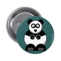 Cartoon Panda Button