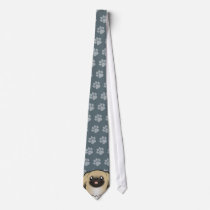 Cartoon Pekeingese (show cut) Neckwear