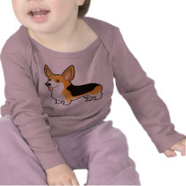 Cartoon Pembroke Welsh Corgi Shirt