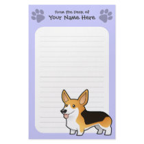 Cartoon Pembroke Welsh Corgi