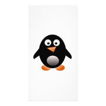 Cartoon Penguin Photo Cards