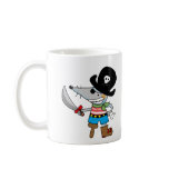 cartoon pirate mug