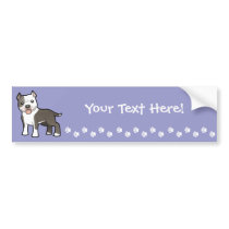 Cartoon Pitbull / American Staffordshire Terrier