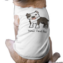 Cartoon Pitbull / American Staffordshire Terrier