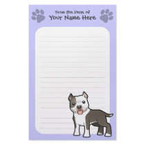 Cartoon Pitbull / American Staffordshire Terrier