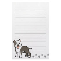 Cartoon Pitbull / American Staffordshire Terrier