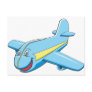 Cartoon plane post cards