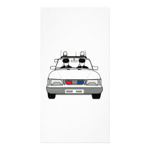 Cartoon Police Car
