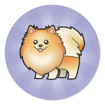 Cartoon Pomeranian