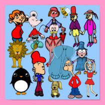 cartoon POSTER posters