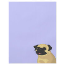 Cartoon Pug Face Personalized Flyer