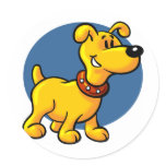Cartoon Puppy Dog stickers