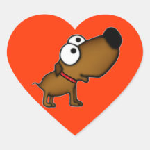 Cartoon Puppy Sticker