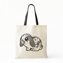 Cartoon Rabbit (floppy ear smooth hair) Canvas Bag