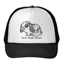 Cartoon Rabbit (floppy ear smooth hair) Mesh Hat