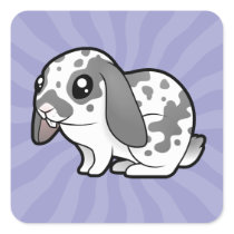 Cartoon Rabbit (floppy ear smooth hair)