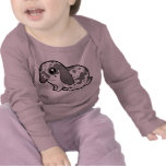 Cartoon Rabbit (floppy ear smooth hair) T Shirts