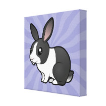 Cartoon Rabbit (uppy ear smooth hair)