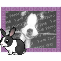 Cartoon Rabbit (uppy ear smooth hair)