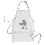 Cartoon Rabbit With Carrot Aprons