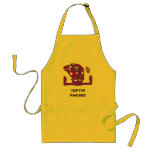 Cartoon Rabbit With Pancakes aprons