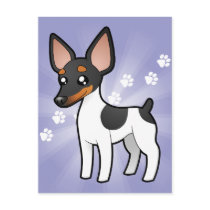 Cartoon Rat Terrier / Toy Fox Terrier