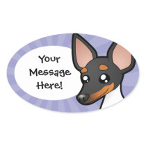 Cartoon Rat Terrier / Toy Fox Terrier